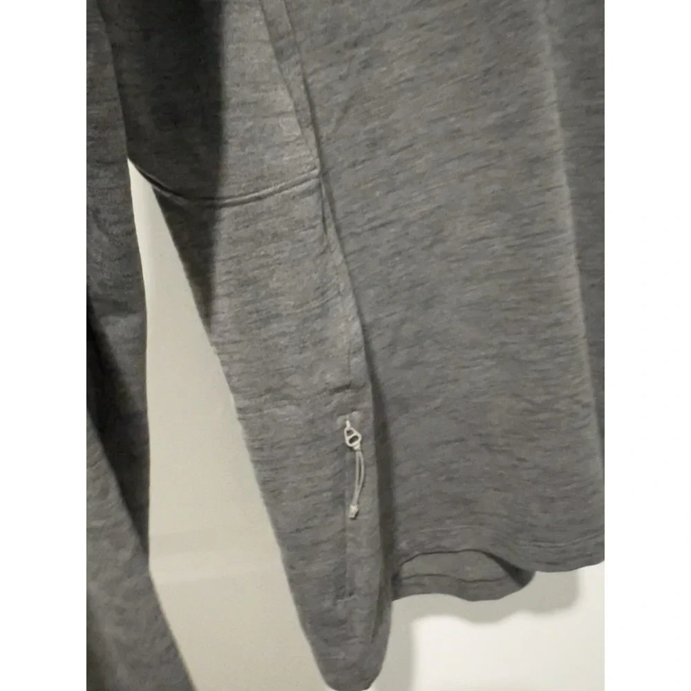 Lululemon Surge Warm Half-Zip Mens Size Small Heather Gray Athletic‎ Performance